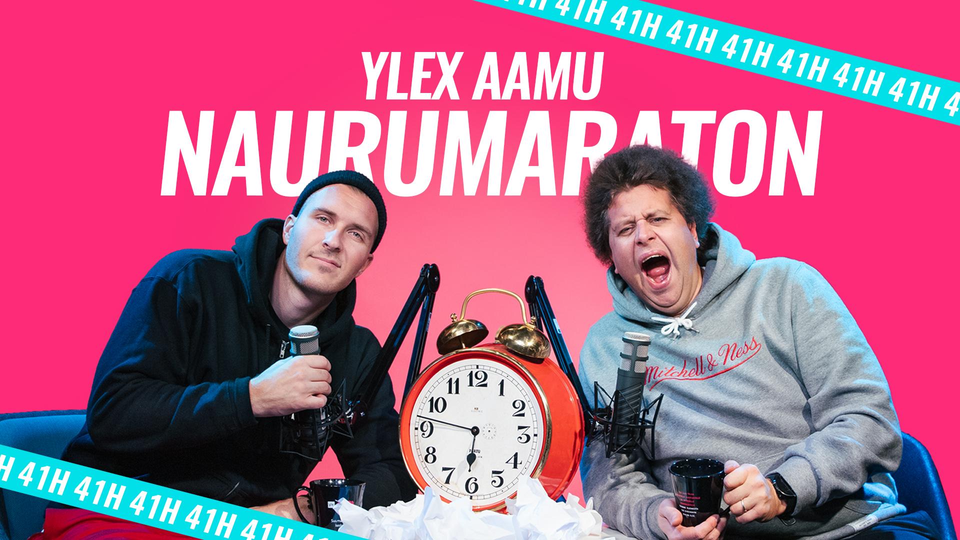 Ylex Aamun Köpi ja Viki tekevät ennätyspitkän maratonlähetyksen Nenäpäivän kunniaksi.