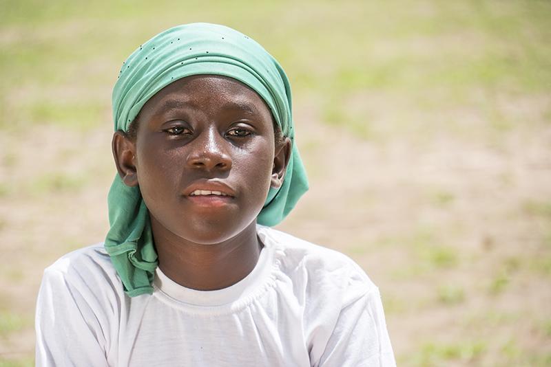 14-vuotias Salimata